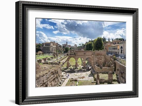 Dolce Vita Rome Collection - Roman Ruins in Rome-Philippe Hugonnard-Framed Photographic Print