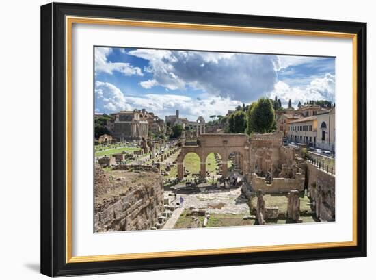 Dolce Vita Rome Collection - Roman Ruins in Rome-Philippe Hugonnard-Framed Photographic Print