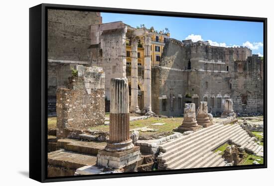 Dolce Vita Rome Collection - Rome Columns III-Philippe Hugonnard-Framed Stretched Canvas