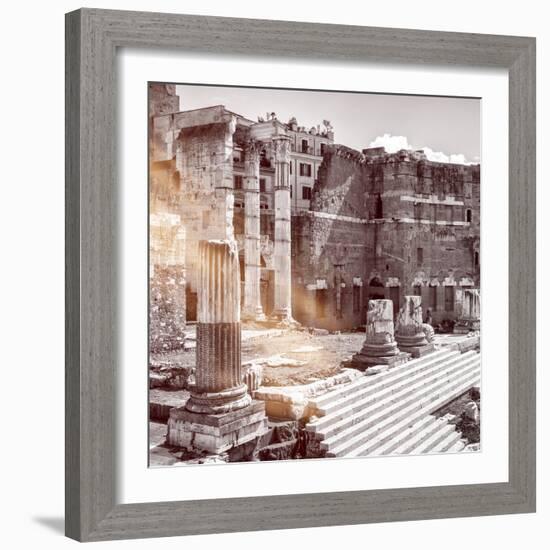 Dolce Vita Rome Collection - Rome Columns VI-Philippe Hugonnard-Framed Photographic Print