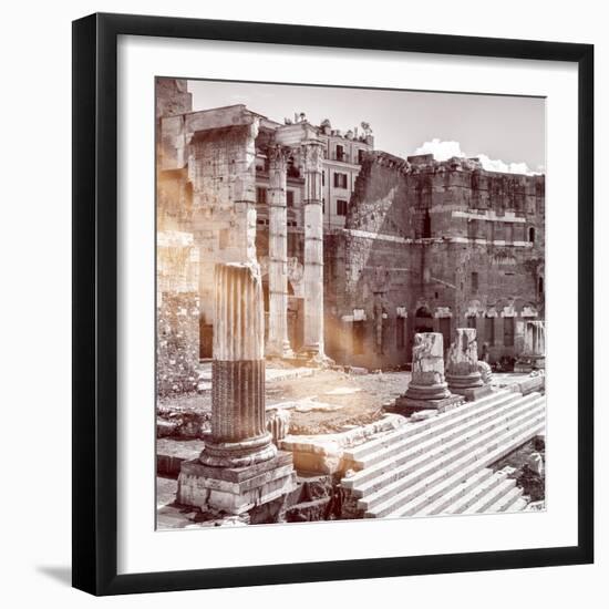 Dolce Vita Rome Collection - Rome Columns VI-Philippe Hugonnard-Framed Photographic Print