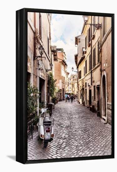 Dolce Vita Rome Collection - Scooter in street II-Philippe Hugonnard-Framed Premier Image Canvas