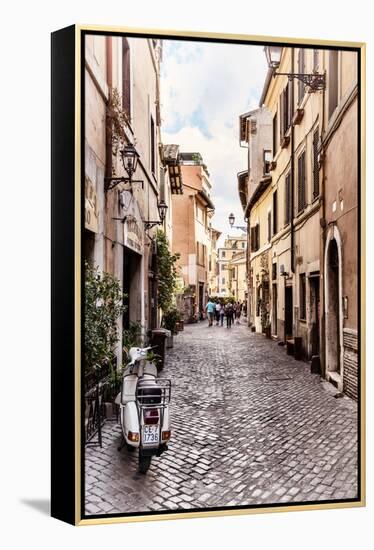 Dolce Vita Rome Collection - Scooter in street II-Philippe Hugonnard-Framed Premier Image Canvas