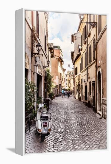 Dolce Vita Rome Collection - Scooter in street II-Philippe Hugonnard-Framed Premier Image Canvas