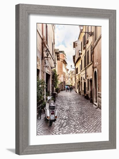 Dolce Vita Rome Collection - Scooter in street II-Philippe Hugonnard-Framed Photographic Print