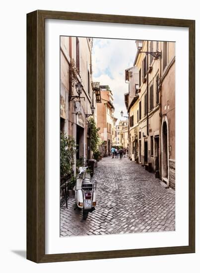 Dolce Vita Rome Collection - Scooter in street II-Philippe Hugonnard-Framed Photographic Print