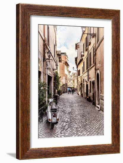 Dolce Vita Rome Collection - Scooter in street II-Philippe Hugonnard-Framed Photographic Print