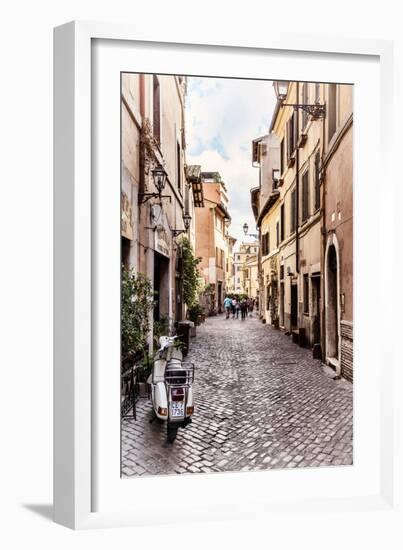 Dolce Vita Rome Collection - Scooter in street II-Philippe Hugonnard-Framed Photographic Print