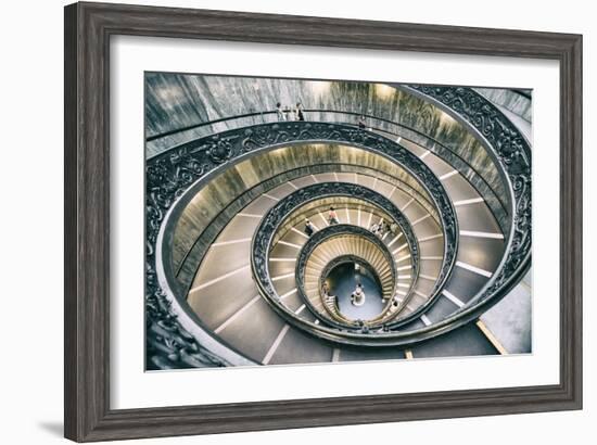 Dolce Vita Rome Collection - Spiral Staircase III-Philippe Hugonnard-Framed Photographic Print