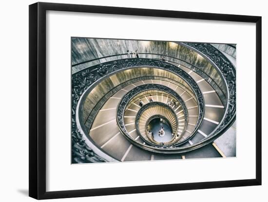 Dolce Vita Rome Collection - Spiral Staircase III-Philippe Hugonnard-Framed Photographic Print