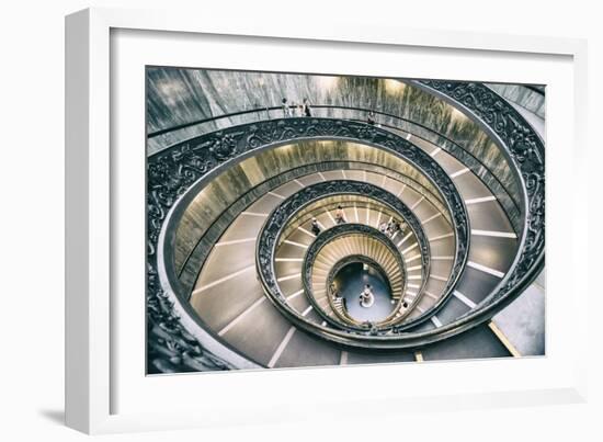 Dolce Vita Rome Collection - Spiral Staircase III-Philippe Hugonnard-Framed Photographic Print