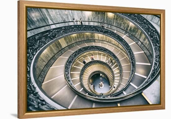 Dolce Vita Rome Collection - Spiral Staircase III-Philippe Hugonnard-Framed Premier Image Canvas