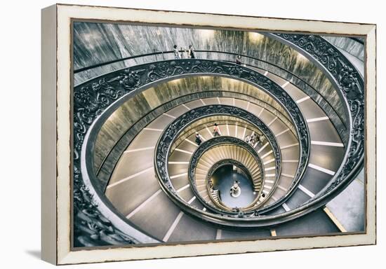 Dolce Vita Rome Collection - Spiral Staircase III-Philippe Hugonnard-Framed Premier Image Canvas