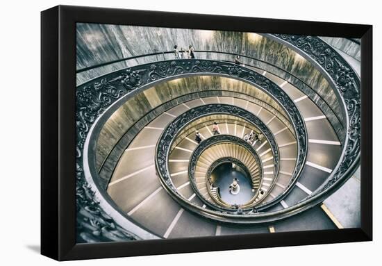 Dolce Vita Rome Collection - Spiral Staircase III-Philippe Hugonnard-Framed Premier Image Canvas