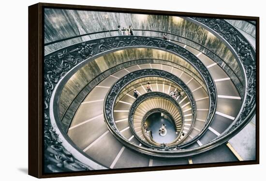 Dolce Vita Rome Collection - Spiral Staircase III-Philippe Hugonnard-Framed Premier Image Canvas