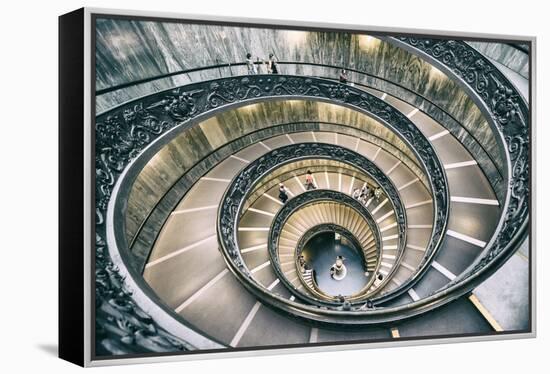 Dolce Vita Rome Collection - Spiral Staircase III-Philippe Hugonnard-Framed Premier Image Canvas