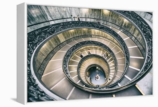 Dolce Vita Rome Collection - Spiral Staircase III-Philippe Hugonnard-Framed Premier Image Canvas