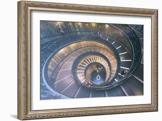 Dolce Vita Rome Collection - Spiral Staircase VI-Philippe Hugonnard-Framed Photographic Print