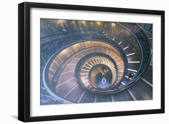 Dolce Vita Rome Collection - Spiral Staircase VI-Philippe Hugonnard-Framed Photographic Print