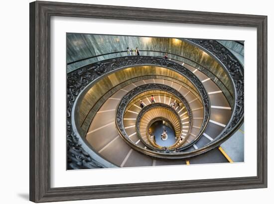 Dolce Vita Rome Collection - Spiral Staircase-Philippe Hugonnard-Framed Photographic Print