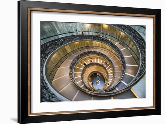 Dolce Vita Rome Collection - Spiral Staircase-Philippe Hugonnard-Framed Photographic Print