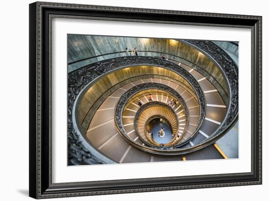 Dolce Vita Rome Collection - Spiral Staircase-Philippe Hugonnard-Framed Photographic Print