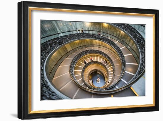 Dolce Vita Rome Collection - Spiral Staircase-Philippe Hugonnard-Framed Photographic Print