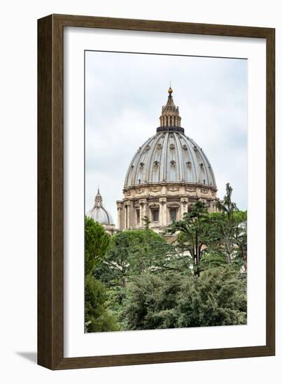 Dolce Vita Rome Collection - St Pierre de Rome Basilica-Philippe Hugonnard-Framed Photographic Print