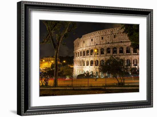 Dolce Vita Rome Collection - The Colosseum Orange Night-Philippe Hugonnard-Framed Photographic Print