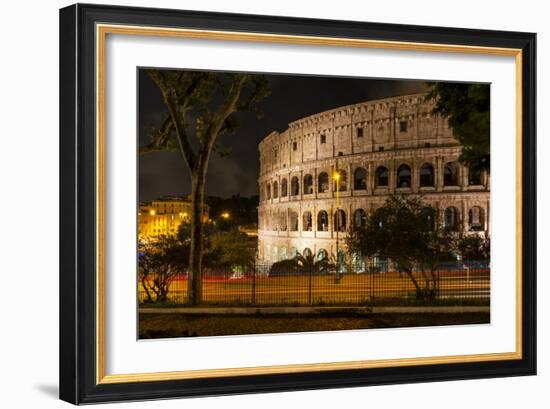 Dolce Vita Rome Collection - The Colosseum Orange Night-Philippe Hugonnard-Framed Photographic Print