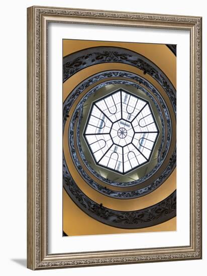 Dolce Vita Rome Collection - The Vatican Spiral Staircase II-Philippe Hugonnard-Framed Photographic Print