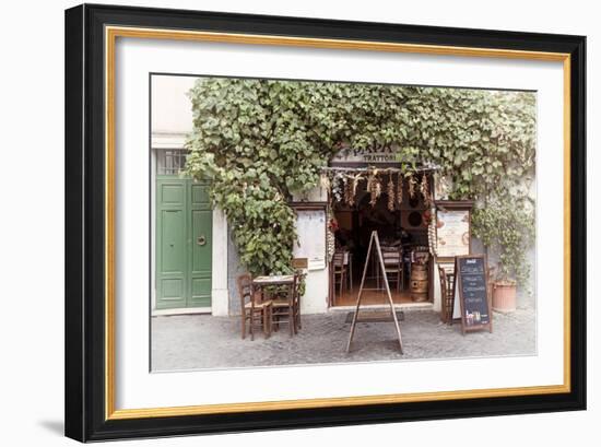 Dolce Vita Rome Collection - Trattoria II-Philippe Hugonnard-Framed Photographic Print