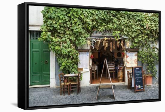 Dolce Vita Rome Collection - Trattoria-Philippe Hugonnard-Framed Stretched Canvas