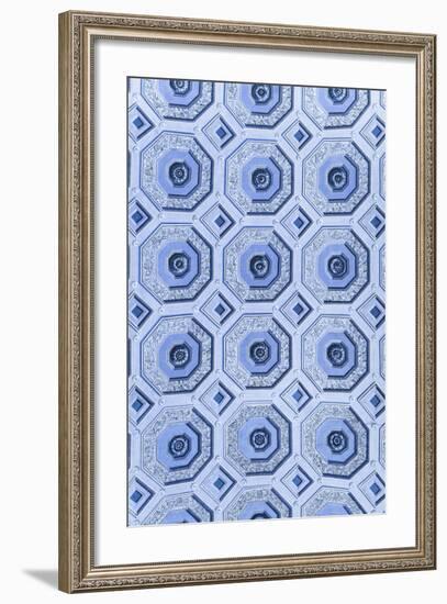 Dolce Vita Rome Collection - Vatican Blue Mosaic-Philippe Hugonnard-Framed Photographic Print