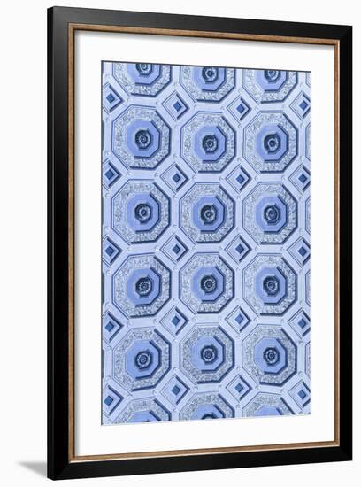 Dolce Vita Rome Collection - Vatican Blue Mosaic-Philippe Hugonnard-Framed Photographic Print