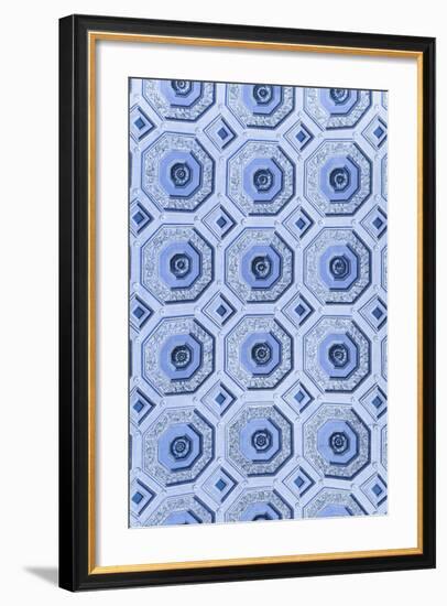 Dolce Vita Rome Collection - Vatican Blue Mosaic-Philippe Hugonnard-Framed Photographic Print