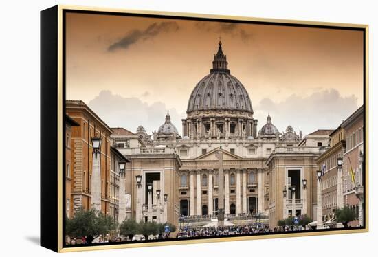 Dolce Vita Rome Collection - Vatican City at Sunset-Philippe Hugonnard-Framed Premier Image Canvas