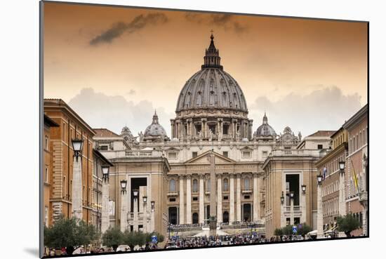 Dolce Vita Rome Collection - Vatican City at Sunset-Philippe Hugonnard-Mounted Photographic Print