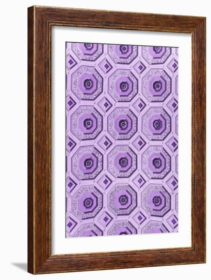 Dolce Vita Rome Collection - Vatican Purple Mosaic-Philippe Hugonnard-Framed Photographic Print