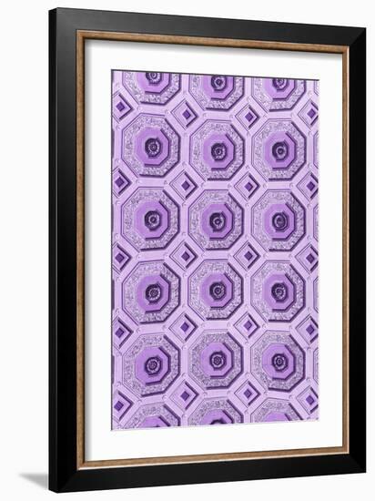 Dolce Vita Rome Collection - Vatican Purple Mosaic-Philippe Hugonnard-Framed Photographic Print