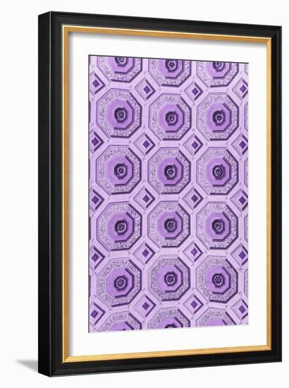 Dolce Vita Rome Collection - Vatican Purple Mosaic-Philippe Hugonnard-Framed Photographic Print