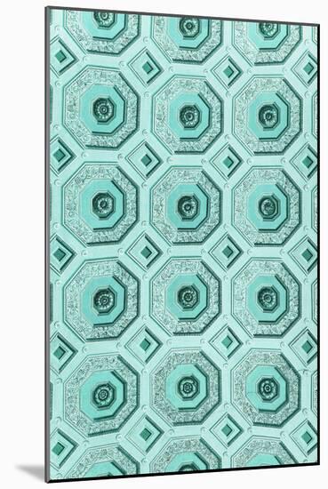 Dolce Vita Rome Collection - Vatican Turquoise Mosaic-Philippe Hugonnard-Mounted Photographic Print