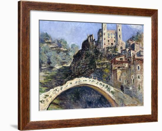 Dolceacqua, 1884-Claude Monet-Framed Giclee Print