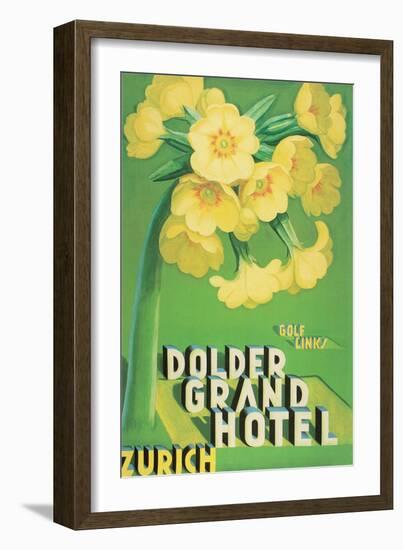 Dolder Grand Hotel, Zurich-null-Framed Art Print