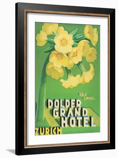 Dolder Grand Hotel, Zurich-null-Framed Art Print