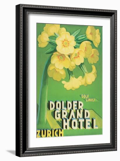 Dolder Grand Hotel, Zurich-null-Framed Art Print