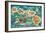 Dole Map of the Hawaiian Islands c.1950-Joseph Fehér-Framed Giclee Print