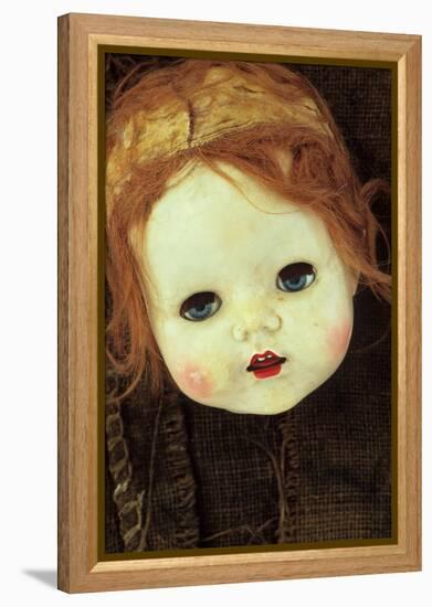 Doll Head On Sack-Den Reader-Framed Premier Image Canvas