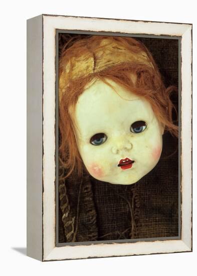 Doll Head On Sack-Den Reader-Framed Premier Image Canvas