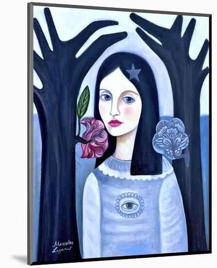 Doll in the Woods-Mercedes Lagunas-Mounted Art Print